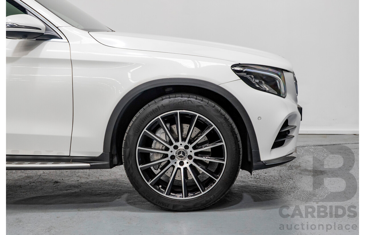 3/2019 Mercedes-Benz GLC 200 AMG Line (AWD) X253 MY19.5 4d Wagon Solid Colour Polar White Turbo 2.0L