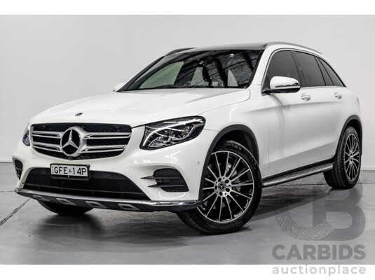 3/2019 Mercedes-Benz GLC 200 AMG Line (AWD) X253 MY19.5 4d Wagon Solid Colour Polar White Turbo 2.0L