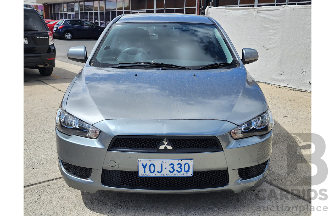 06/2013 Mitsubishi Lancer ES Sportback CJ MY14 5d Hatchback Grey 2.0L