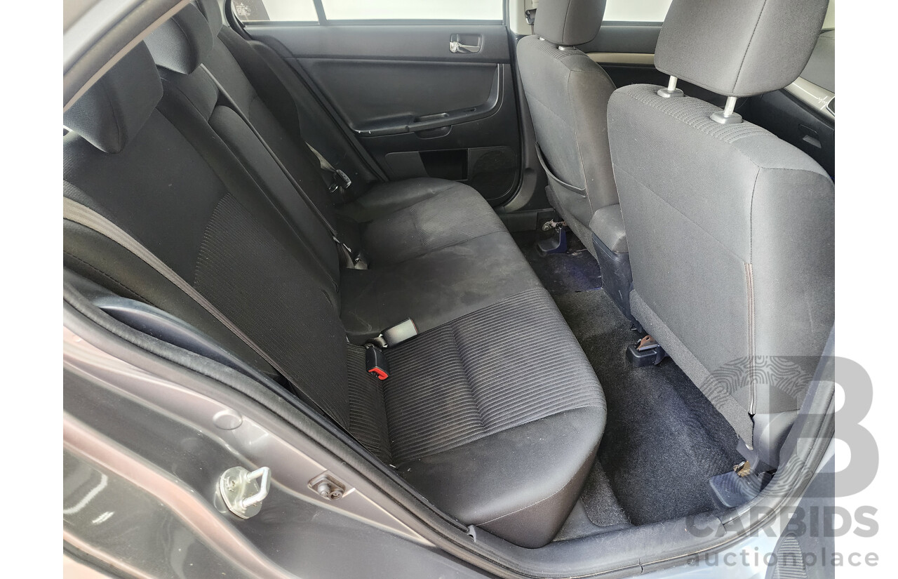 06/2013 Mitsubishi Lancer ES Sportback CJ MY14 5d Hatchback Grey 2.0L