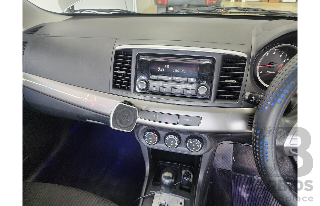 06/2013 Mitsubishi Lancer ES Sportback CJ MY14 5d Hatchback Grey 2.0L