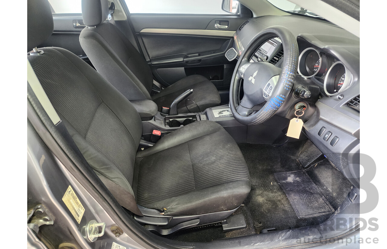 06/2013 Mitsubishi Lancer ES Sportback CJ MY14 5d Hatchback Grey 2.0L