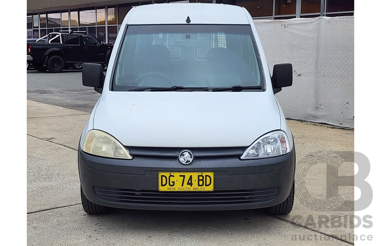 08/2006 Holden Combo XC MY06 Van White 1.4L