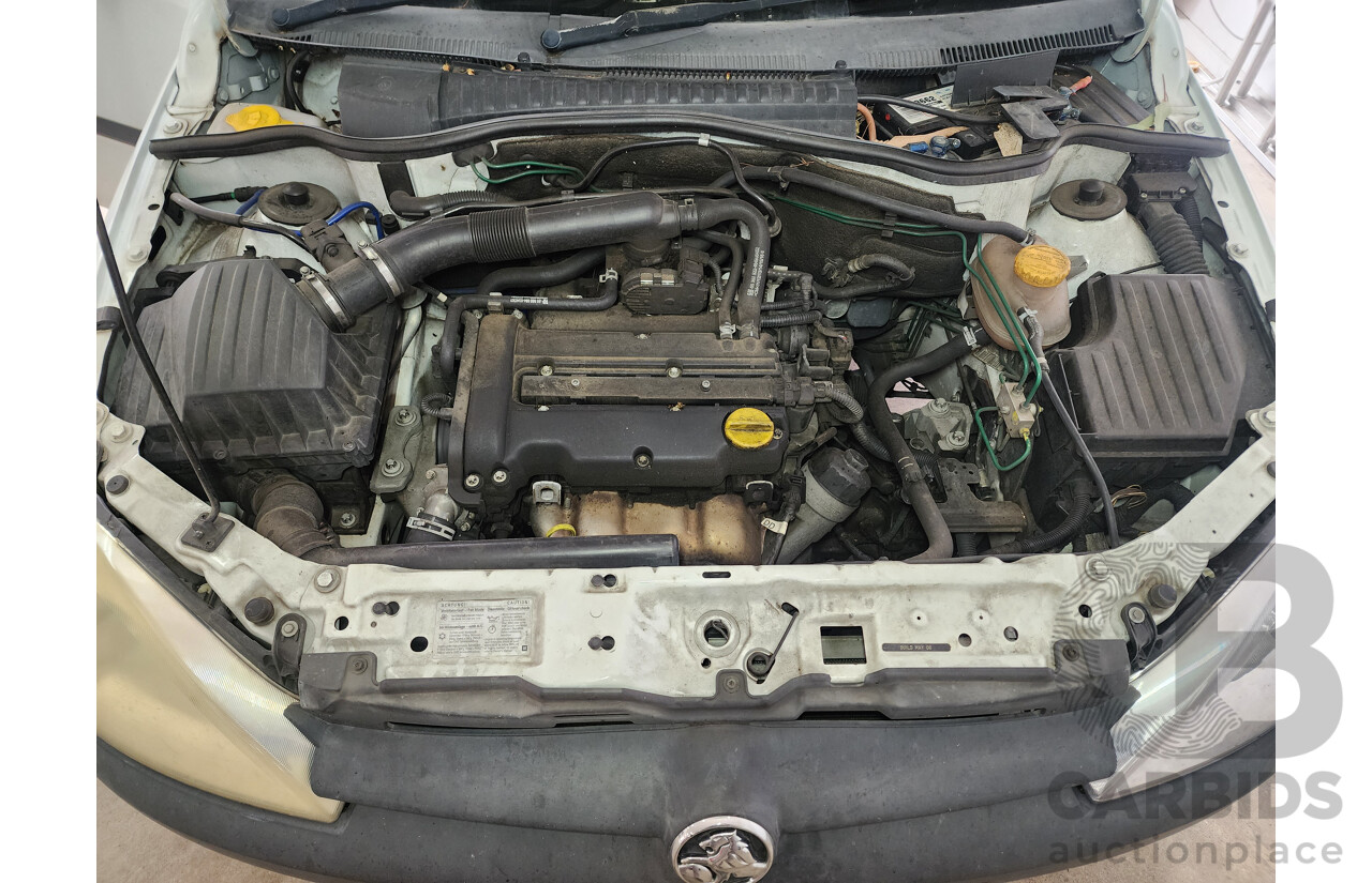 08/2006 Holden Combo XC MY06 Van White 1.4L