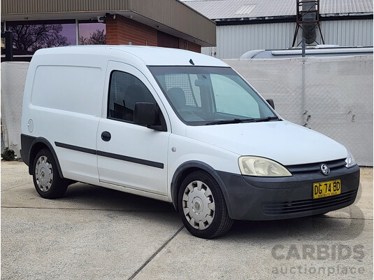 08/2006 Holden Combo XC MY06 Van White 1.4L