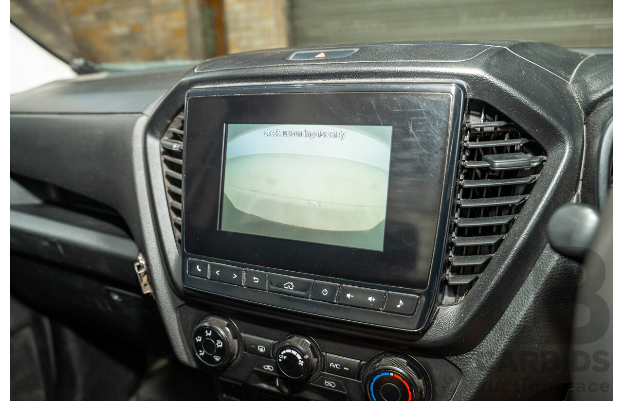 03/2022 Isuzu D-Max SX (4x4) RG MY22 Crew C/Chas White 3.0L
