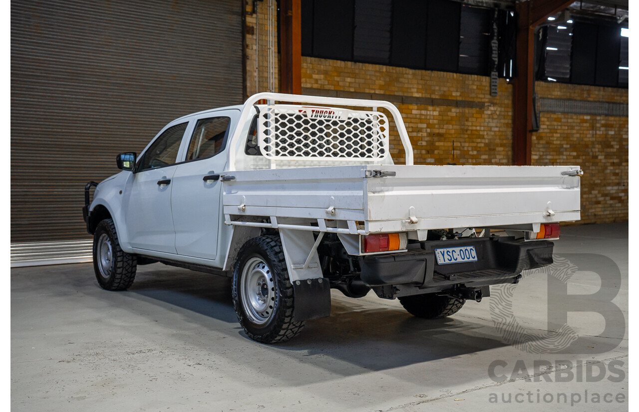 03/2022 Isuzu D-Max SX (4x4) RG MY22 Crew C/Chas White 3.0L