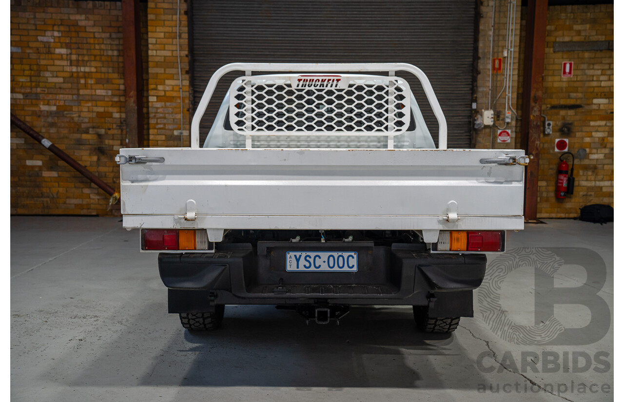 03/2022 Isuzu D-Max SX (4x4) RG MY22 Crew C/Chas White 3.0L