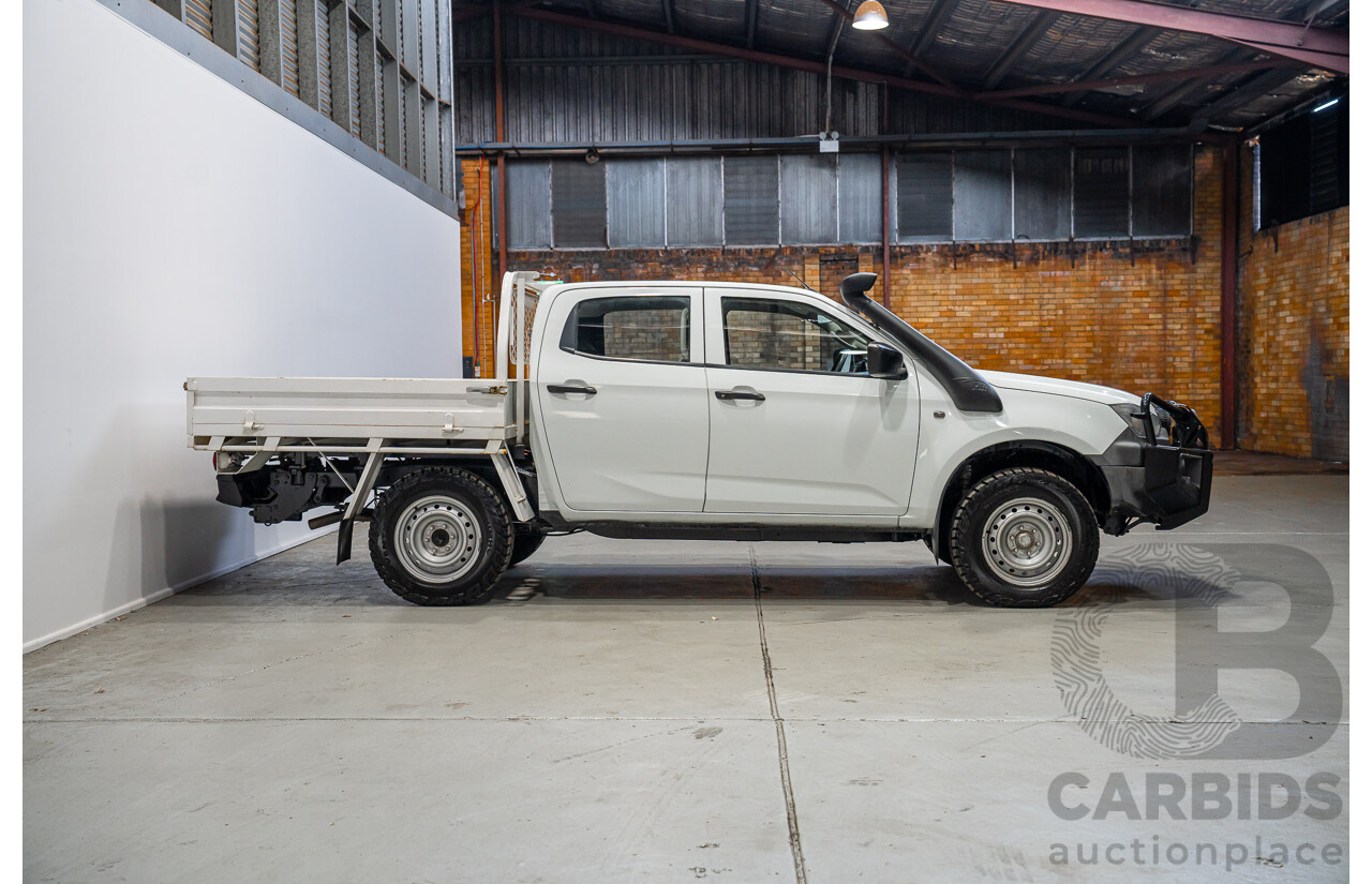 03/2022 Isuzu D-Max SX (4x4) RG MY22 Crew C/Chas White 3.0L