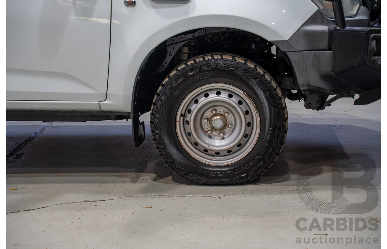 03/2022 Isuzu D-Max SX (4x4) RG MY22 Crew C/Chas White 3.0L