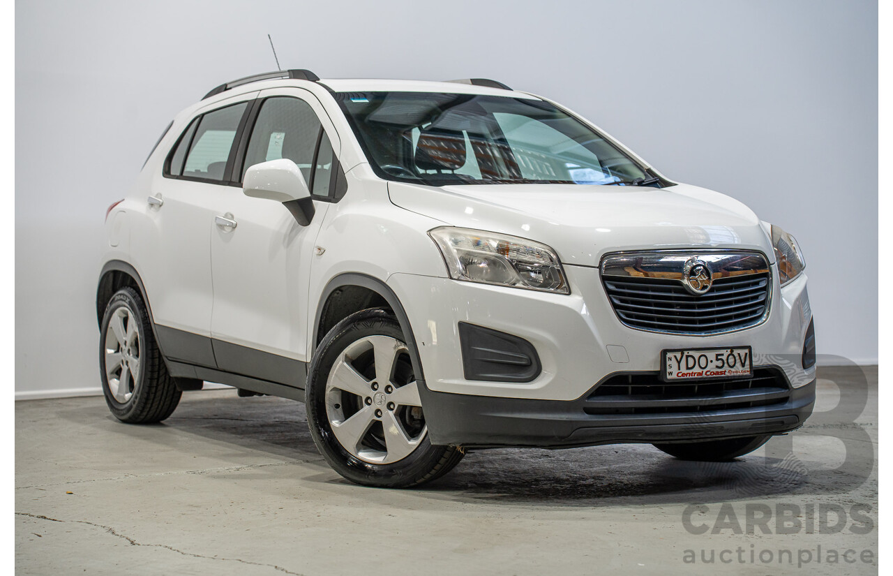 04/2015 Holden Trax LS Active TJ MY15 4d Wagon White 1.8L