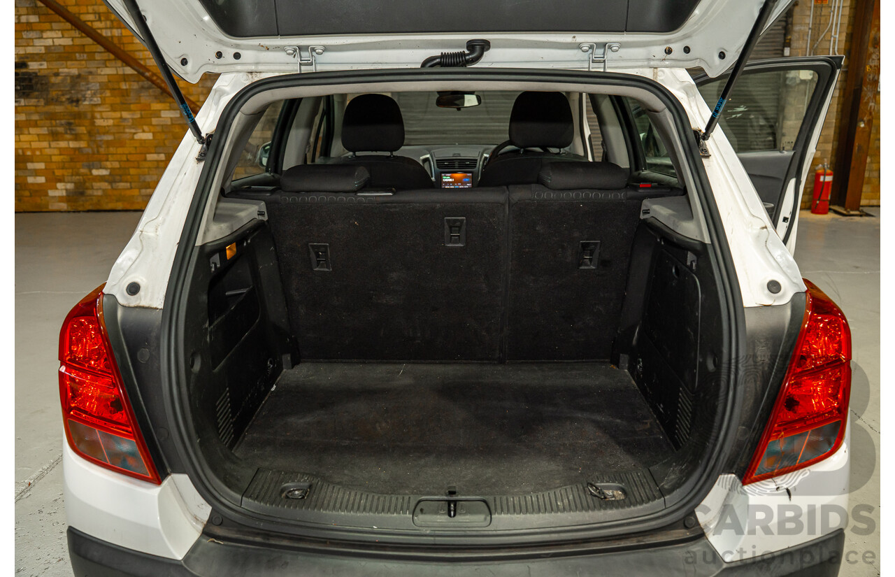 04/2015 Holden Trax LS Active TJ MY15 4d Wagon White 1.8L