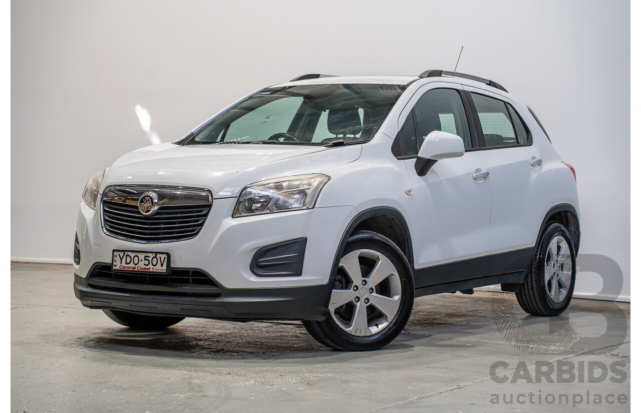 04/2015 Holden Trax LS Active TJ MY15 4d Wagon White 1.8L