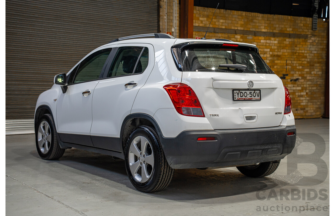 04/2015 Holden Trax LS Active TJ MY15 4d Wagon White 1.8L