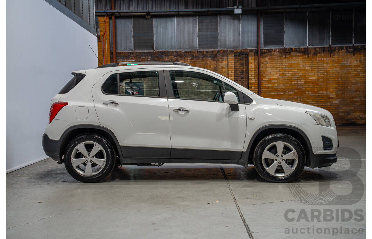 04/2015 Holden Trax LS Active TJ MY15 4d Wagon White 1.8L