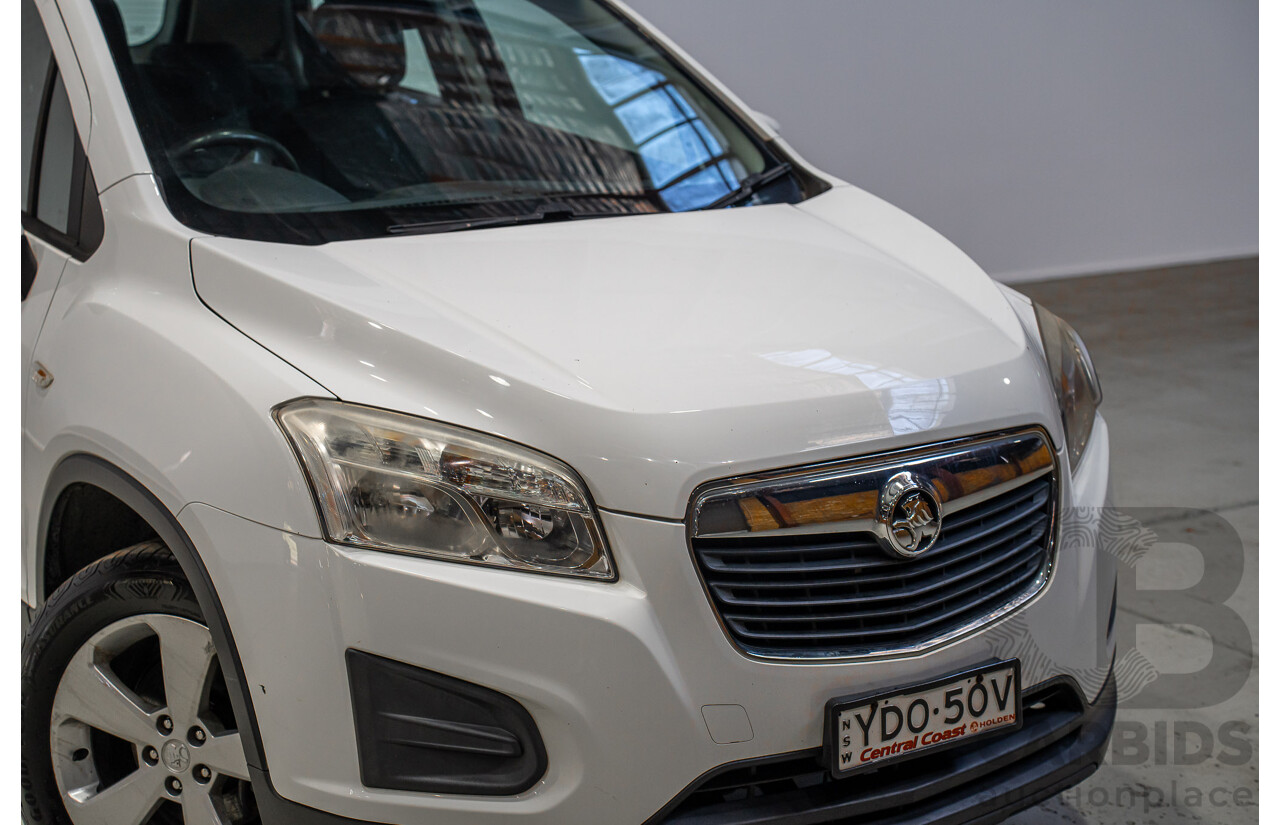 04/2015 Holden Trax LS Active TJ MY15 4d Wagon White 1.8L