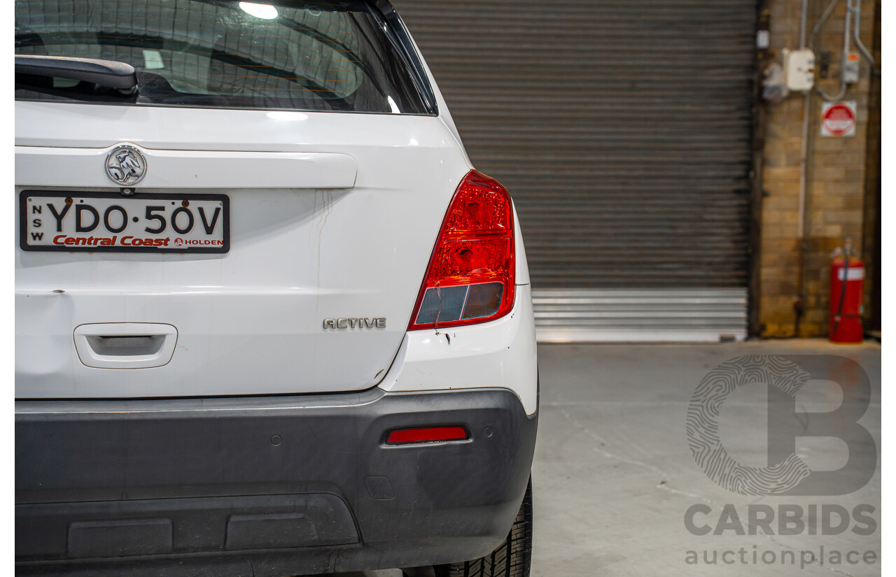 04/2015 Holden Trax LS Active TJ MY15 4d Wagon White 1.8L