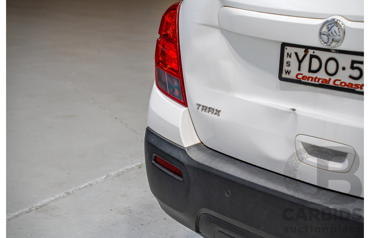 04/2015 Holden Trax LS Active TJ MY15 4d Wagon White 1.8L