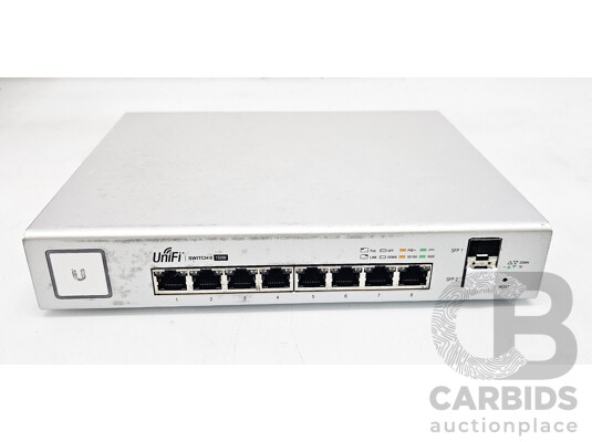 Ubiquiti Networks (US-8-150W) UniFi 8-Port PoE+ Gigabit Ethernet Switch