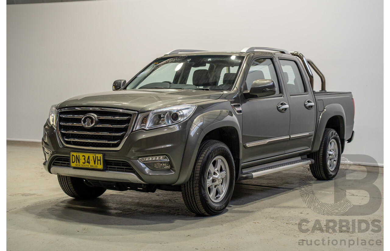 02/2020 Great Wall Steed NBP Dual Cab Utility Grey Turbo Diesel 2.0L