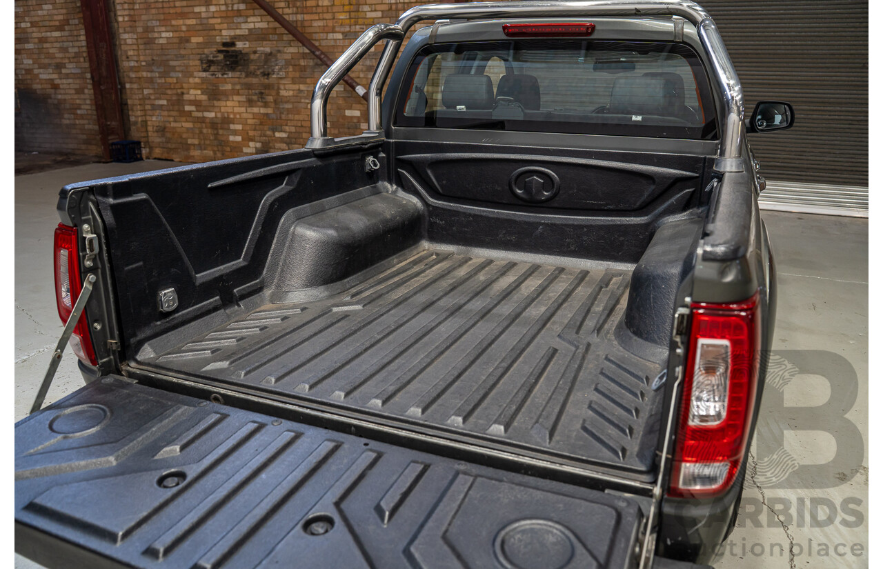 02/2020 Great Wall Steed NBP Dual Cab Utility Grey Turbo Diesel 2.0L