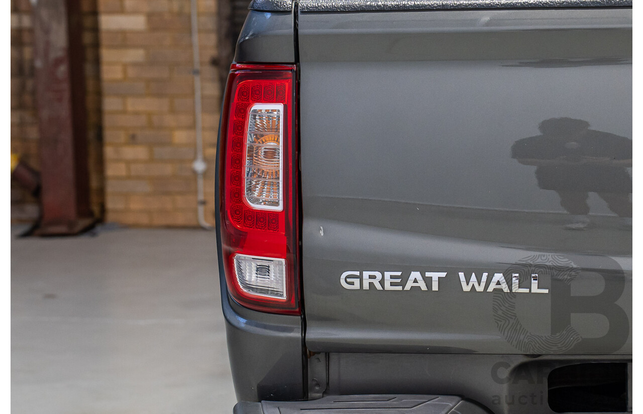 02/2020 Great Wall Steed NBP Dual Cab Utility Grey Turbo Diesel 2.0L