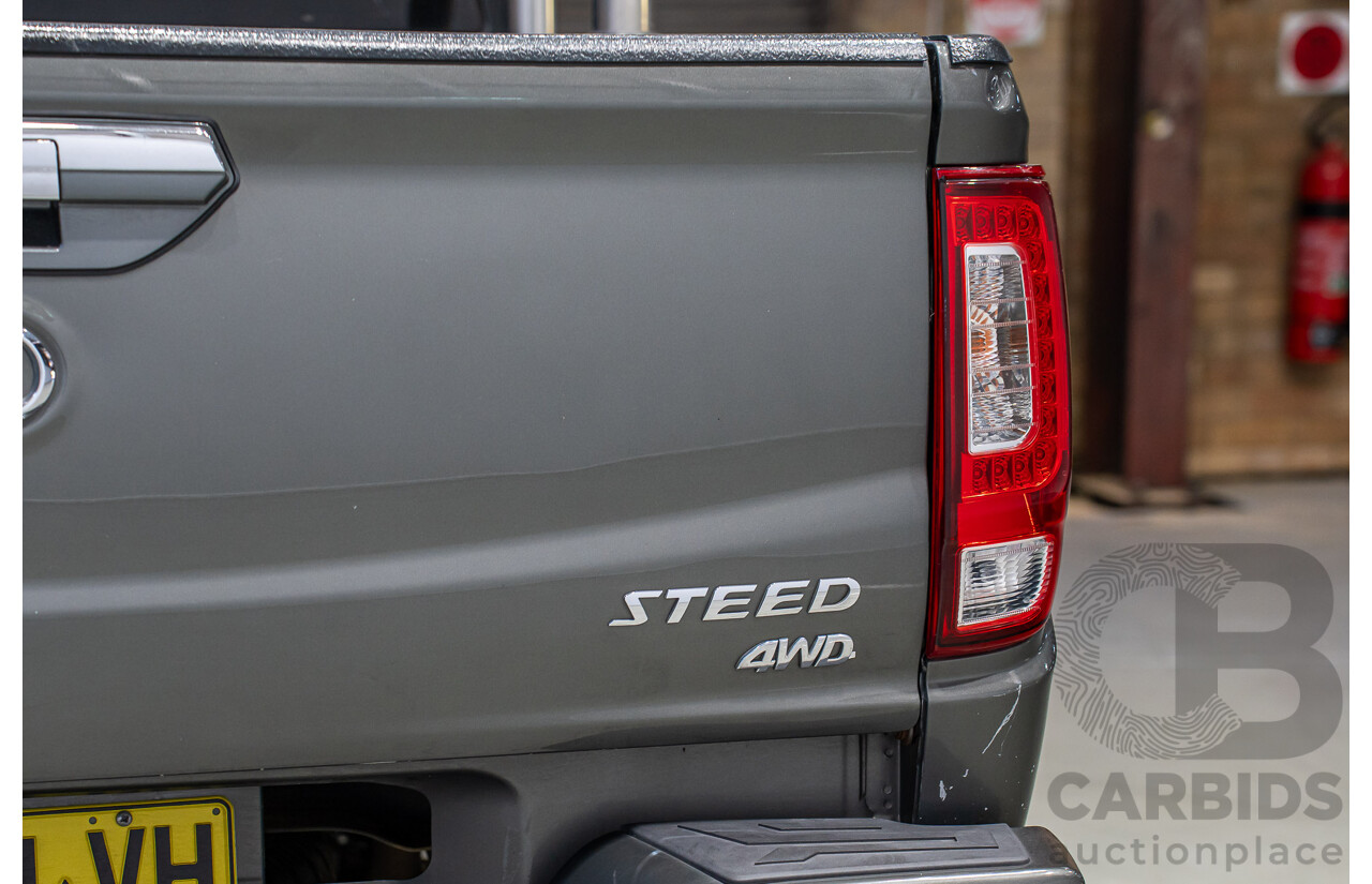 02/2020 Great Wall Steed NBP Dual Cab Utility Grey Turbo Diesel 2.0L
