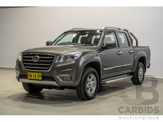02/2020 Great Wall Steed NBP Dual Cab Utility Grey Turbo Diesel 2.0L