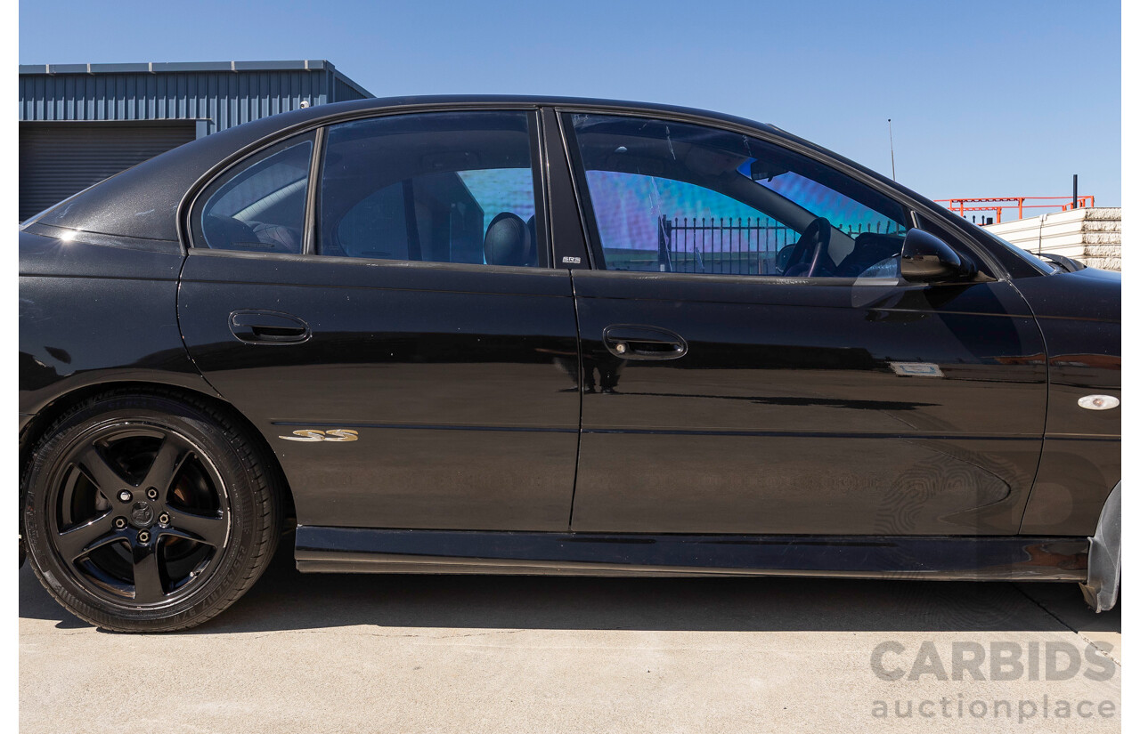 2/2002 Holden Commodore SS VXII 4d Sedan Phantom Black Metallic V8 5.7L