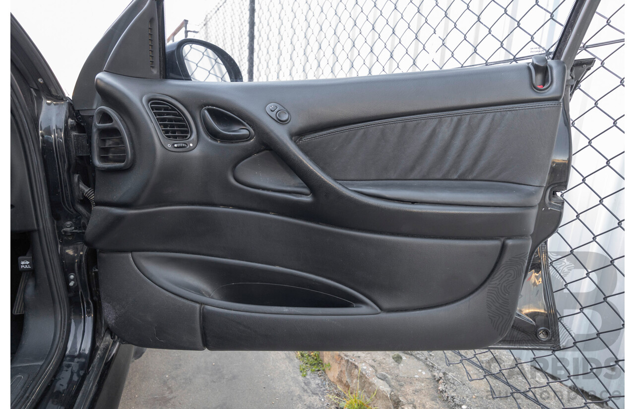 2/2002 Holden Commodore SS VXII 4d Sedan Phantom Black Metallic V8 5.7L