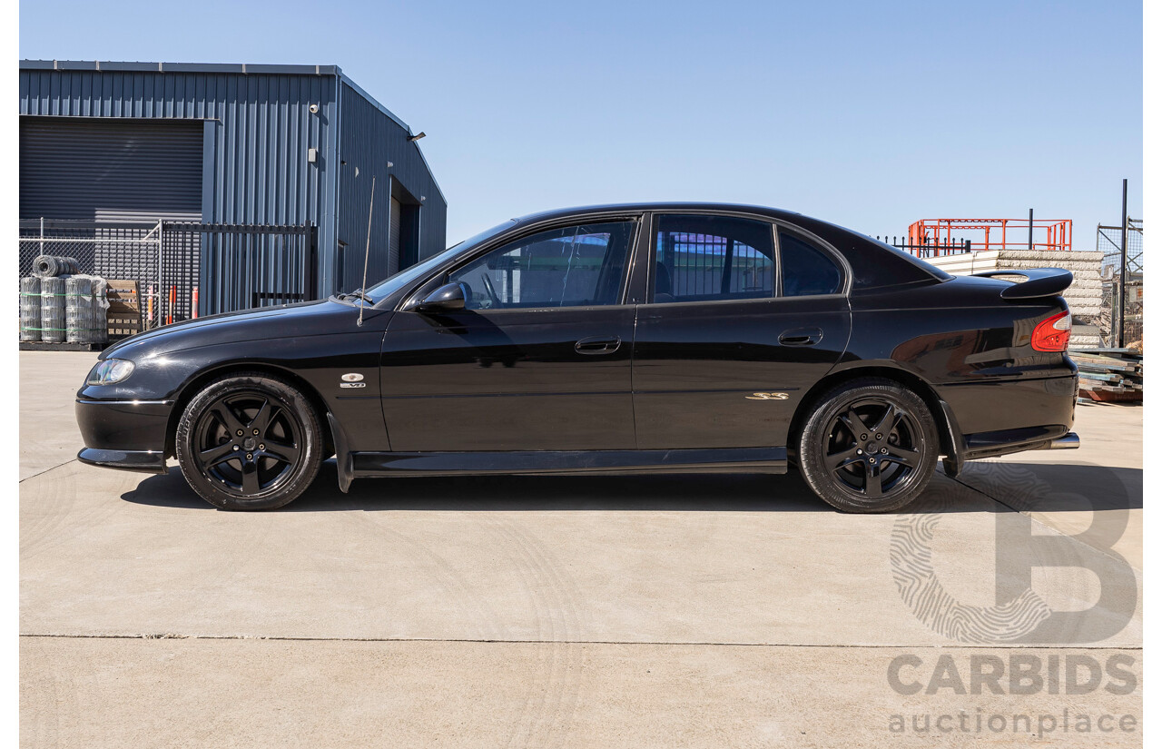 2/2002 Holden Commodore SS VXII 4d Sedan Phantom Black Metallic V8 5.7L