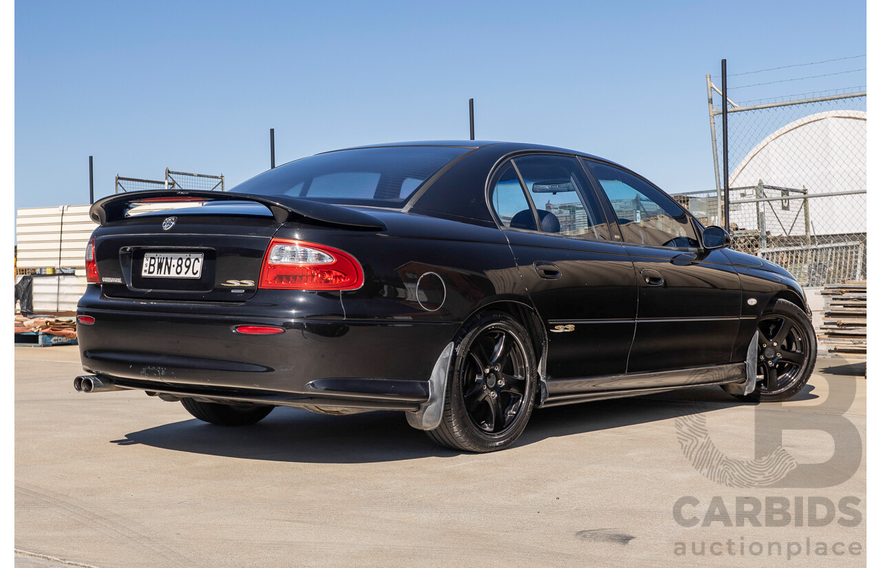 2/2002 Holden Commodore SS VXII 4d Sedan Phantom Black Metallic V8 5.7L