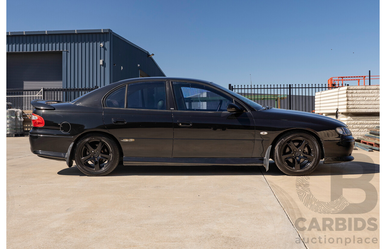 2/2002 Holden Commodore SS VXII 4d Sedan Phantom Black Metallic V8 5.7L