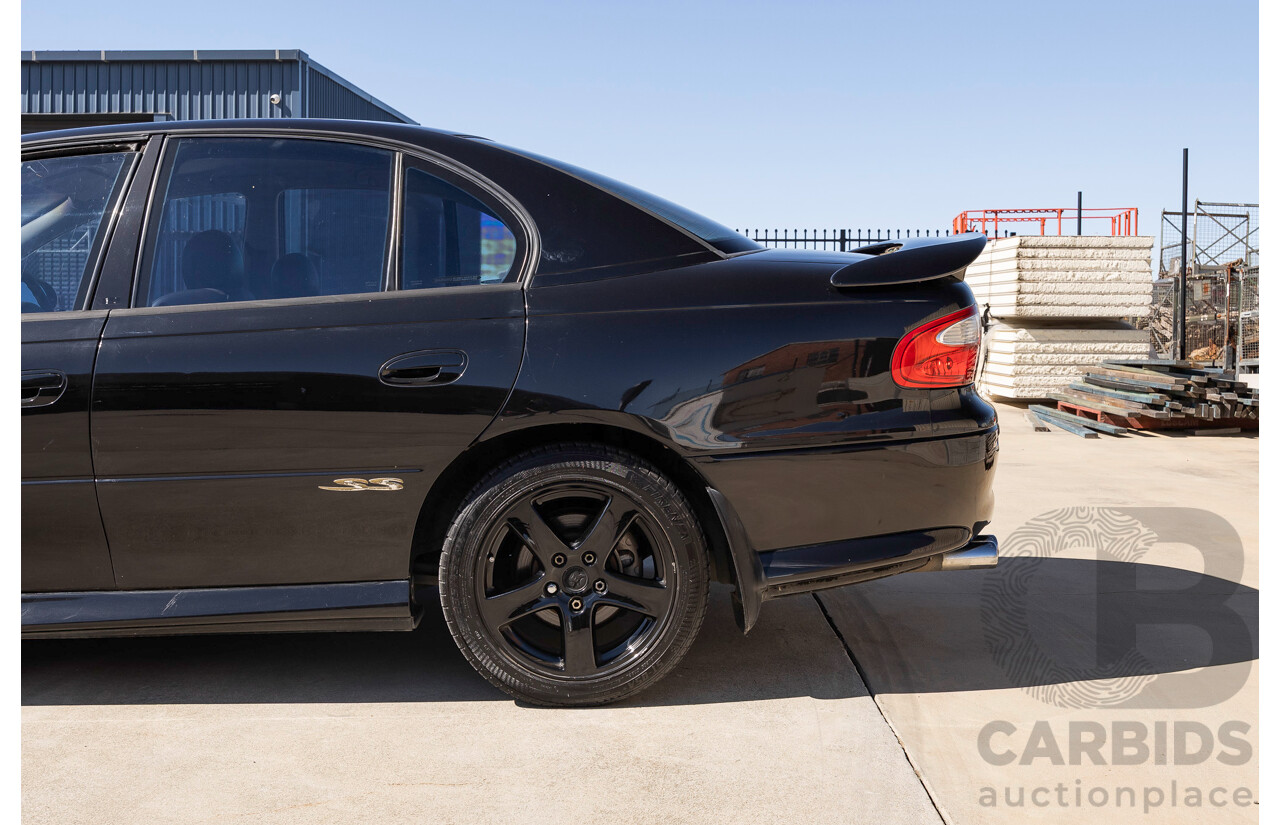 2/2002 Holden Commodore SS VXII 4d Sedan Phantom Black Metallic V8 5.7L