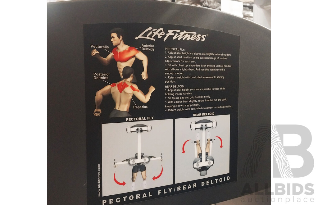 Life Fitness Pec Fly/Rear Delt