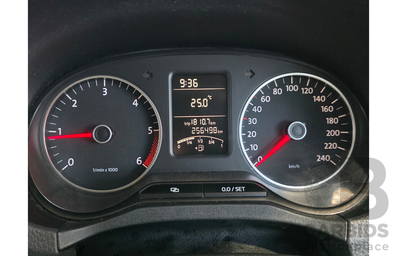 07/2012 Volkswagen Amarok TDI400 HIGHLINE (4x4) 2H MY12 Dual Cab Utility Black 2.0L