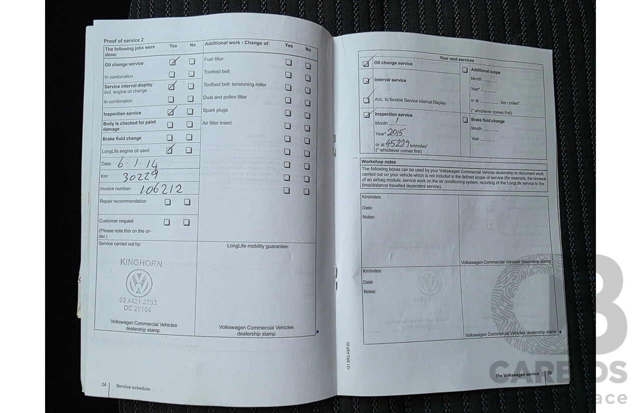 07/2012 Volkswagen Amarok TDI400 HIGHLINE (4x4) 2H MY12 Dual Cab Utility Black 2.0L
