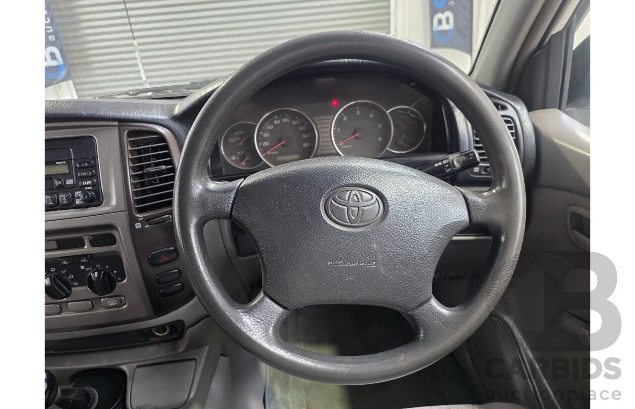 10/2006 Toyota Landcruiser (4x4) HZJ105R UPGRADE 4d Wagon White 4.2L