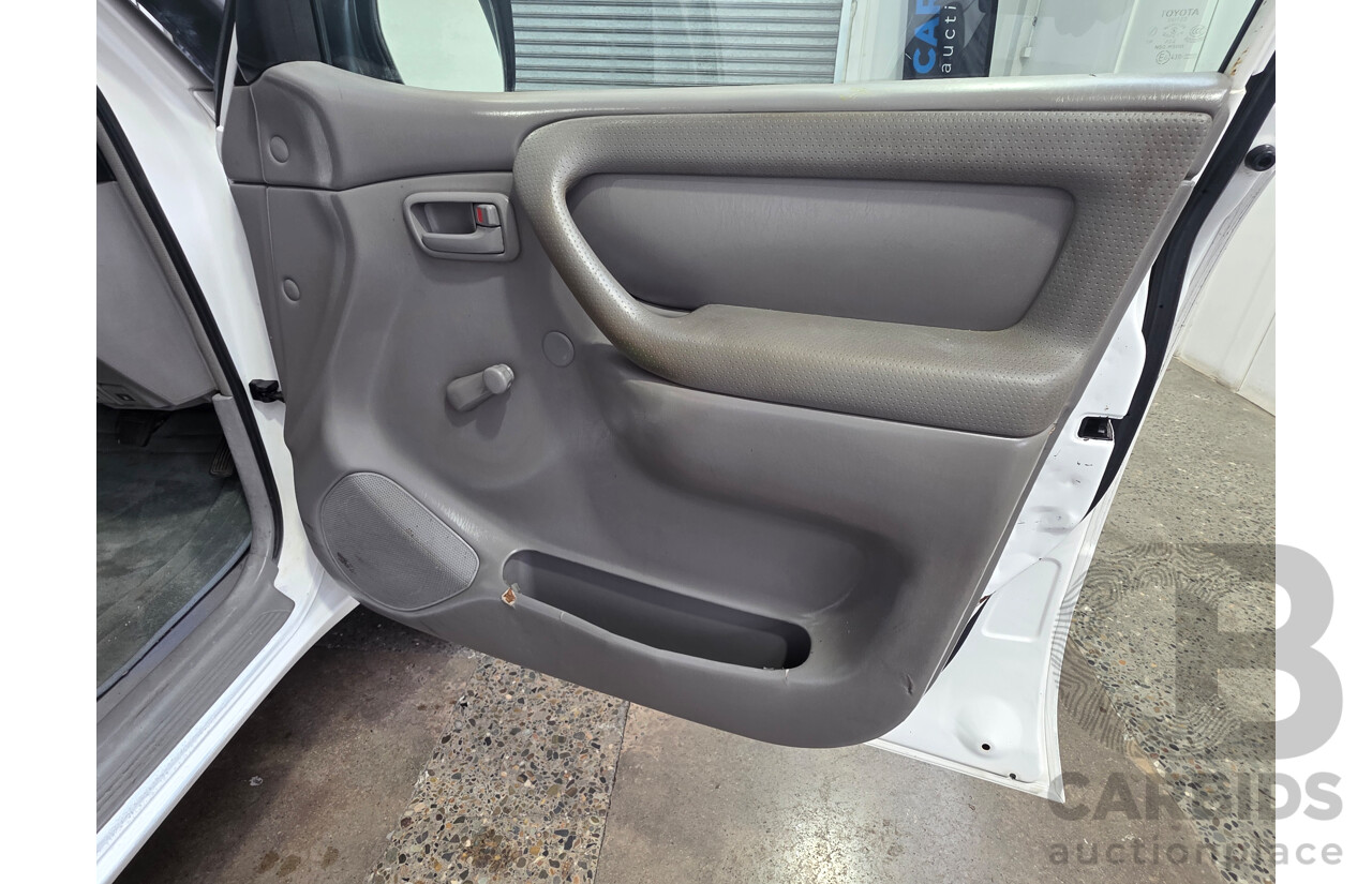 10/2006 Toyota Landcruiser (4x4) HZJ105R UPGRADE 4d Wagon White 4.2L