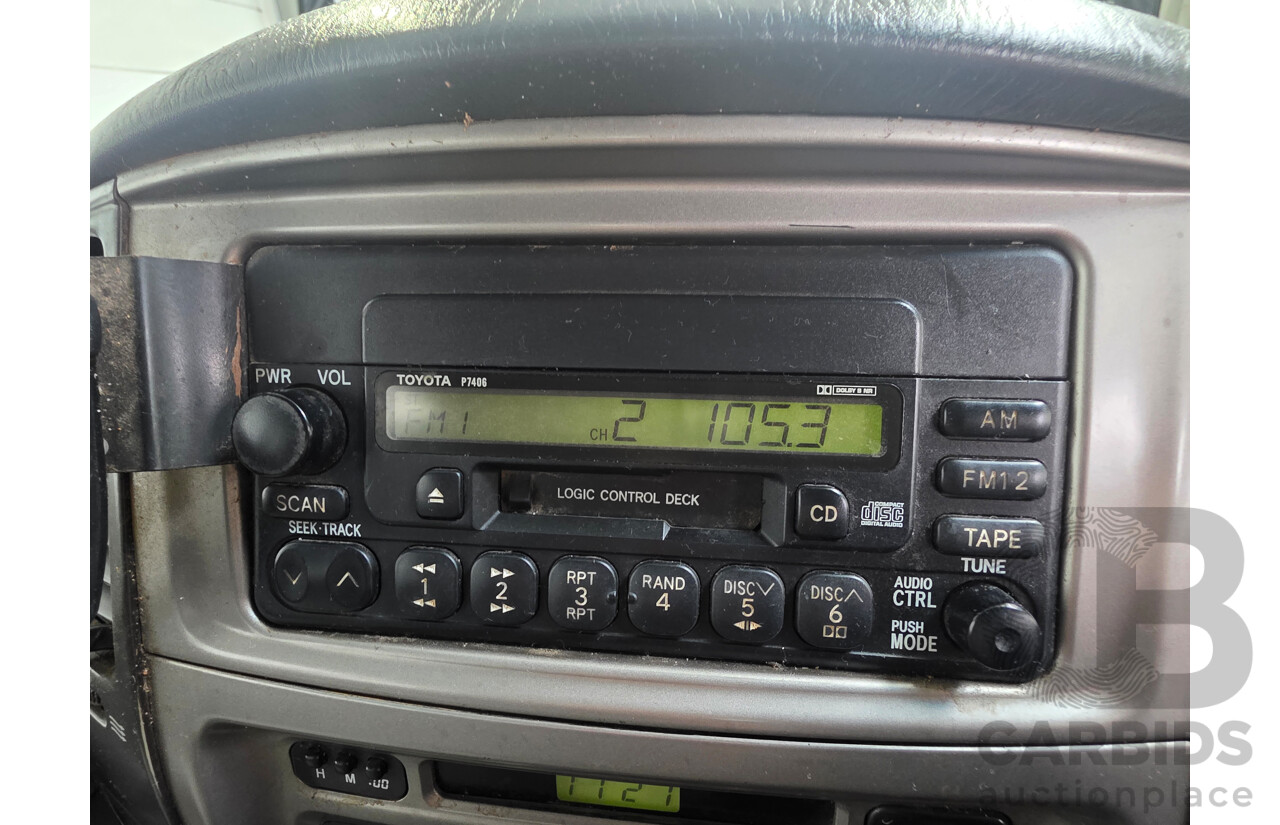 10/2006 Toyota Landcruiser (4x4) HZJ105R UPGRADE 4d Wagon White 4.2L