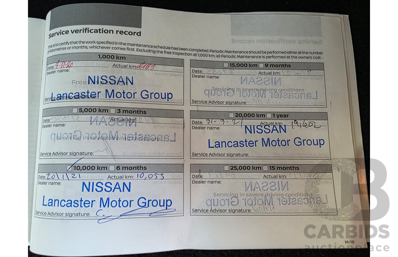 08/2020 Nissan X-Trail TL (4x4) T32 MY20 4d Wagon Grey 2.0L