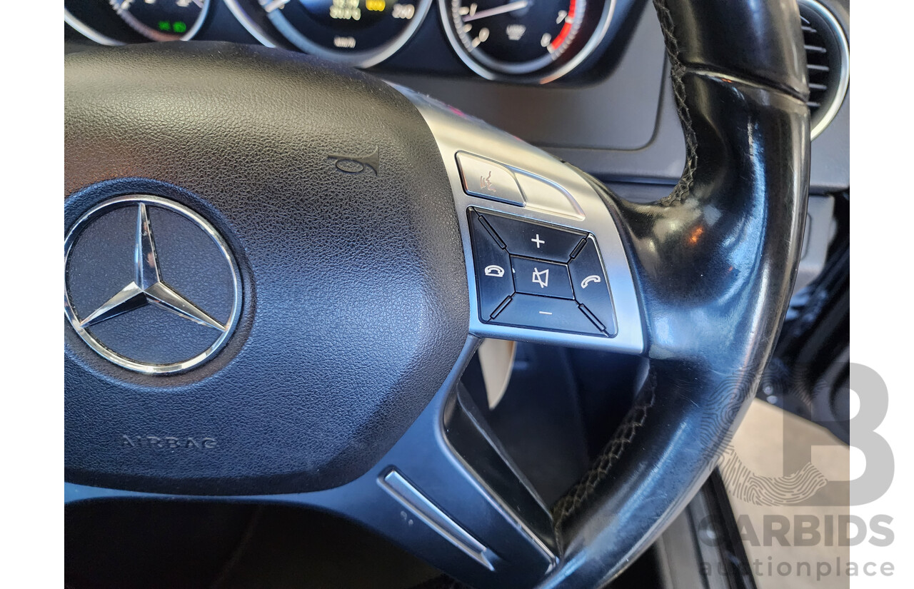 03/2014 Mercedes-Benz C200  W204 MY14 4d Sedan Black 1.8L