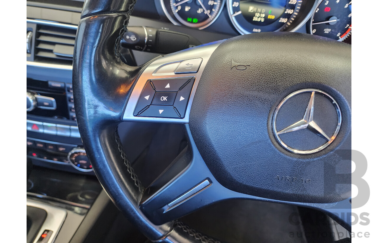 03/2014 Mercedes-Benz C200  W204 MY14 4d Sedan Black 1.8L