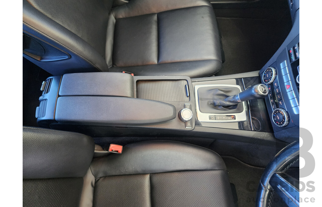 03/2014 Mercedes-Benz C200  W204 MY14 4d Sedan Black 1.8L