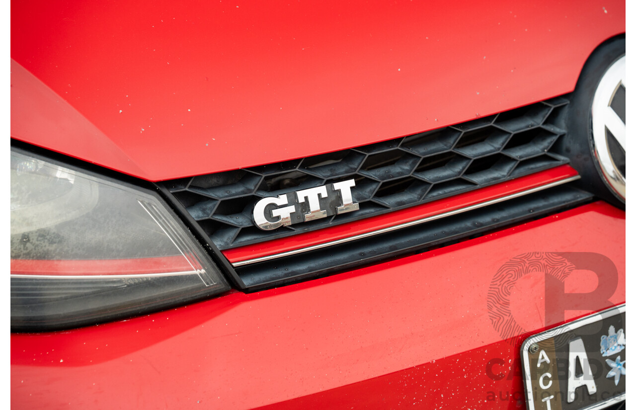 2/2014 Volkswagen Golf GTi AU MY14 5d Hatchback Tornado Red Turbo 2.0L - Stage 3 APR