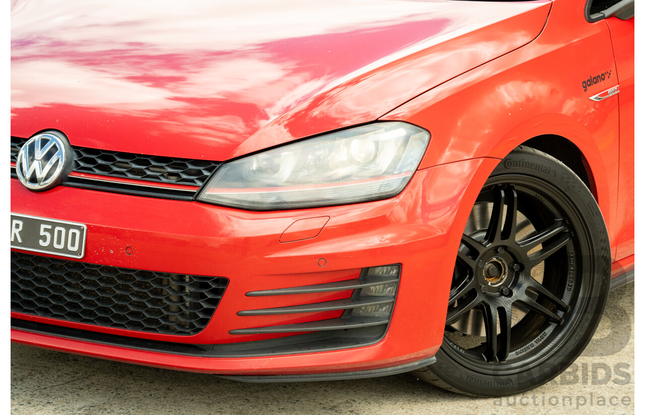 2/2014 Volkswagen Golf GTi AU MY14 5d Hatchback Tornado Red Turbo 2.0L - Stage 3 APR