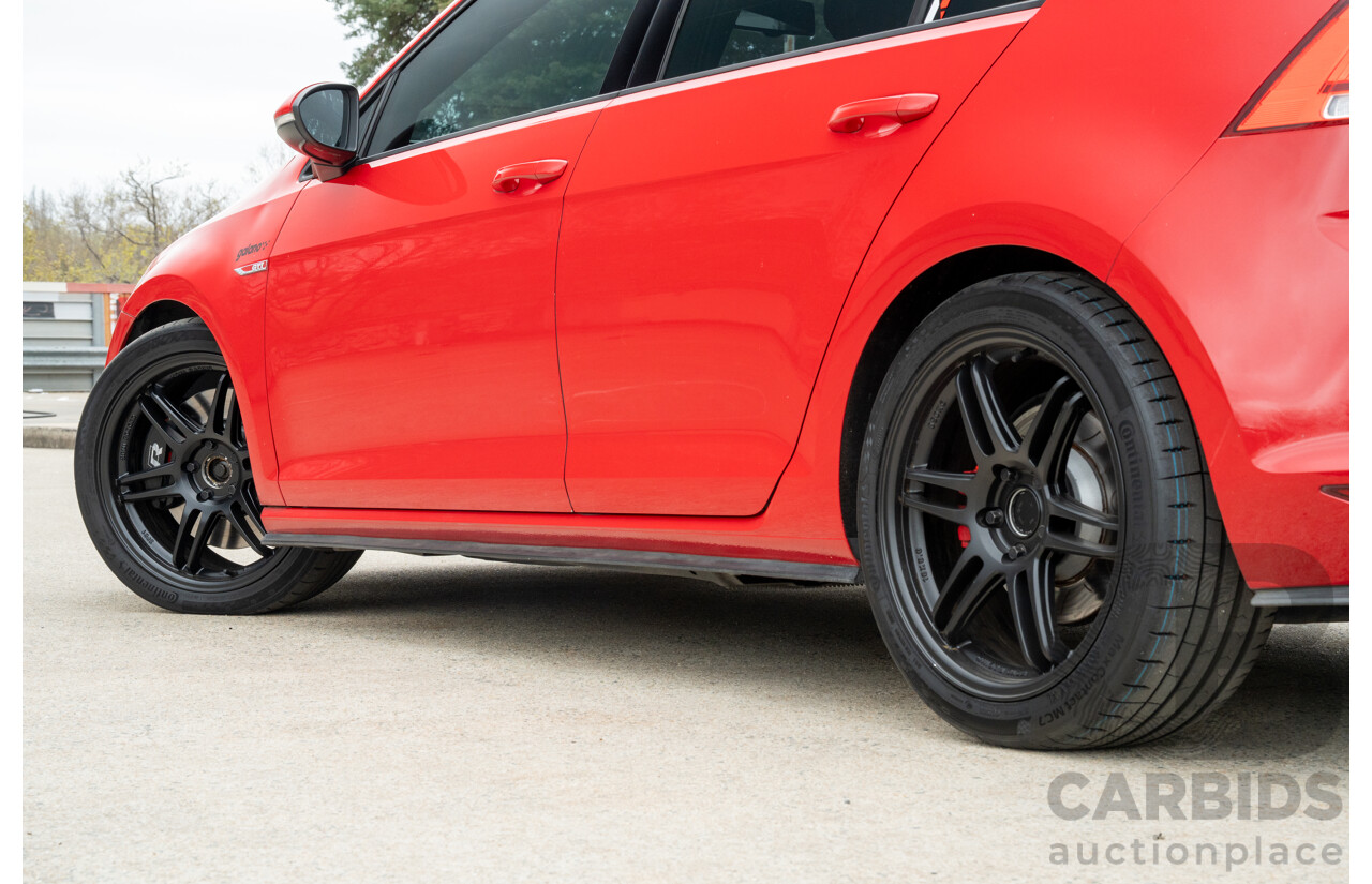 2/2014 Volkswagen Golf GTi AU MY14 5d Hatchback Tornado Red Turbo 2.0L - Stage 3 APR