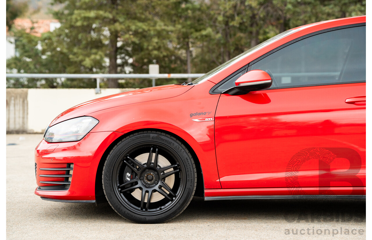 2/2014 Volkswagen Golf GTi AU MY14 5d Hatchback Tornado Red Turbo 2.0L - Stage 3 APR