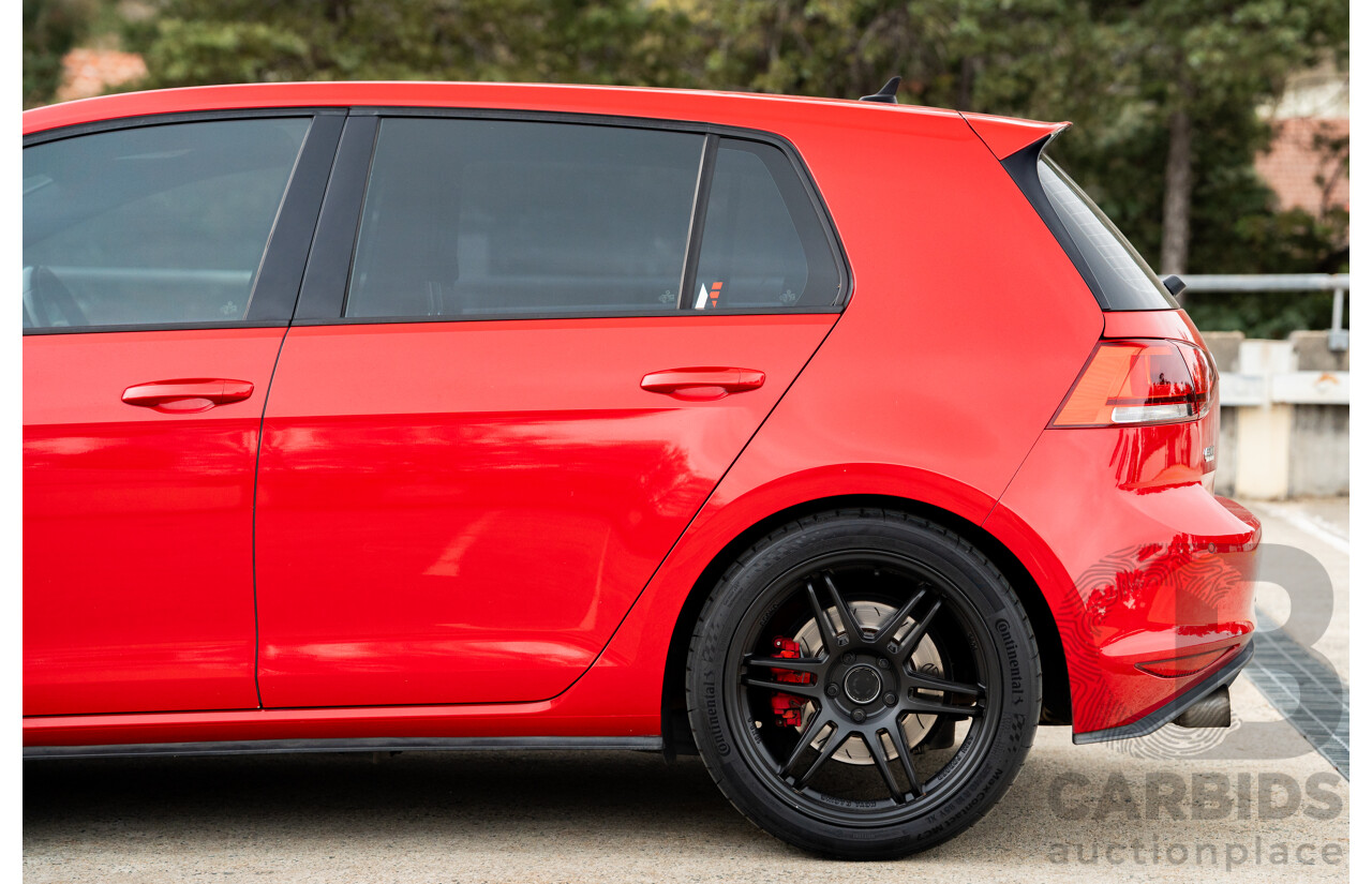 2/2014 Volkswagen Golf GTi AU MY14 5d Hatchback Tornado Red Turbo 2.0L - Stage 3 APR