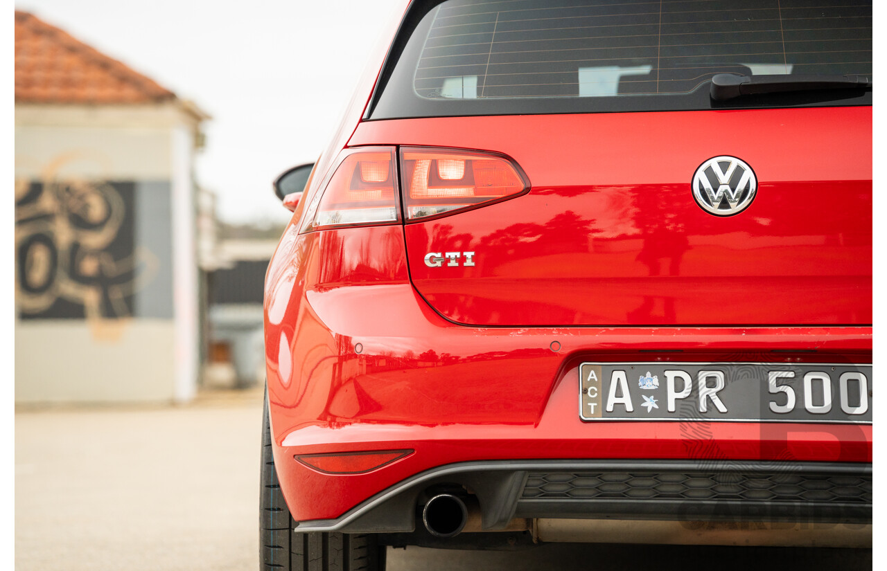 2/2014 Volkswagen Golf GTi AU MY14 5d Hatchback Tornado Red Turbo 2.0L - Stage 3 APR